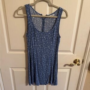 Reformation Blue Floral Tank Top